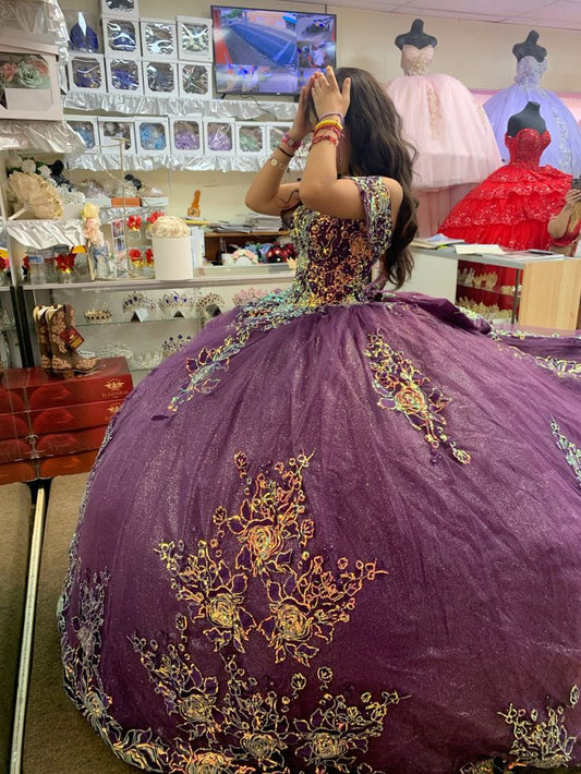 Charming Off Shoulder Princess Ball Gown Elegant Quinceanera Dress Sweet 16 Dress