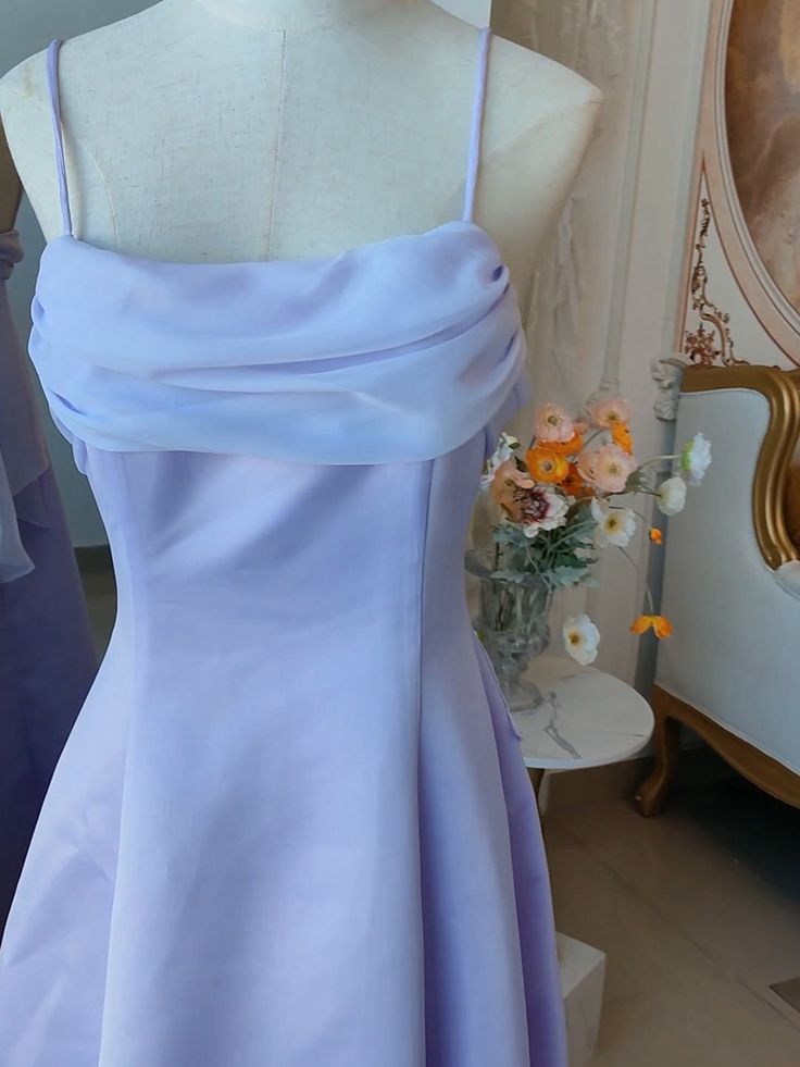 Vintage Spaghetti Straps Gown Elegant Prom Dresses