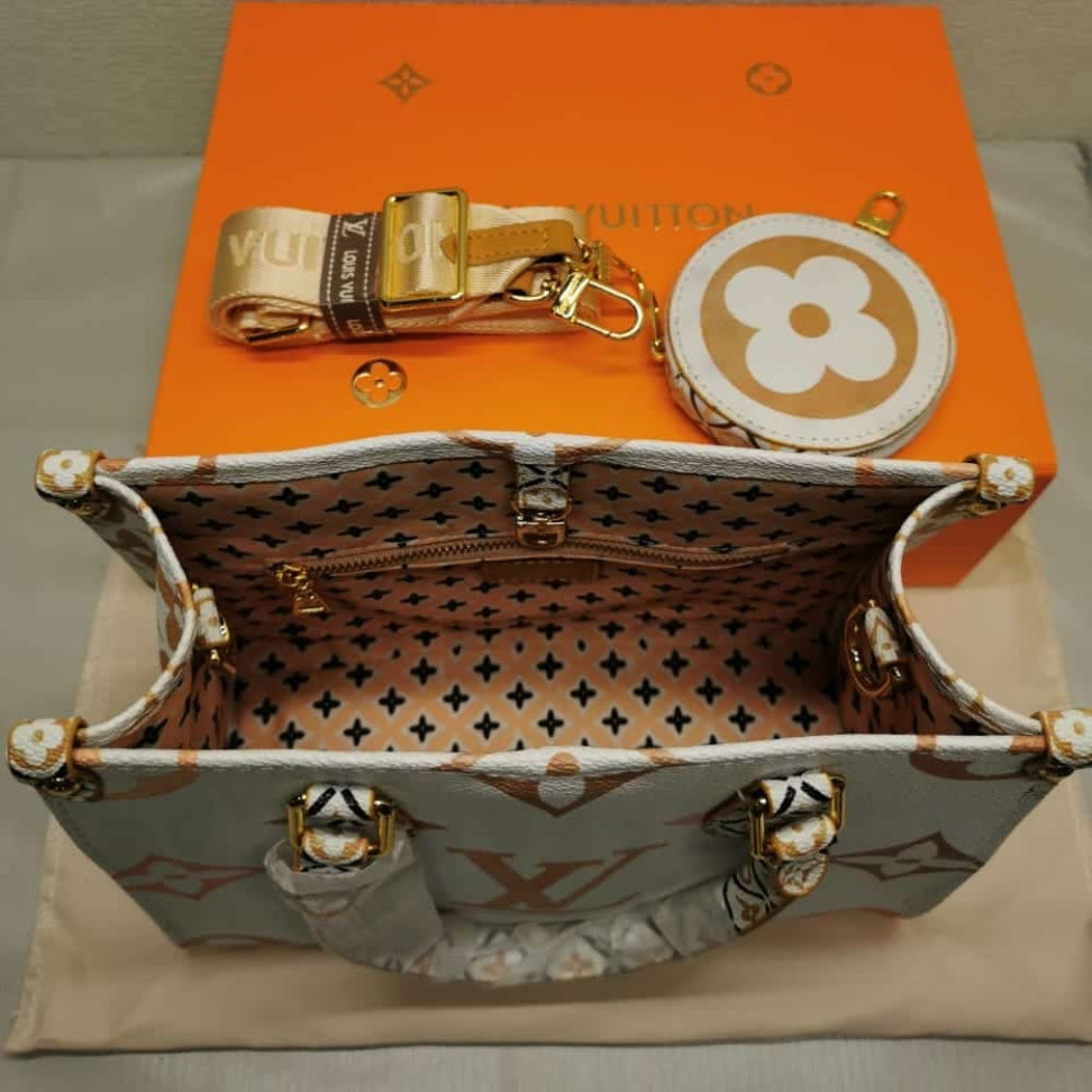 Louis Vuitton Lv By The Pool Onthego PM Yellow 25Cm M22975