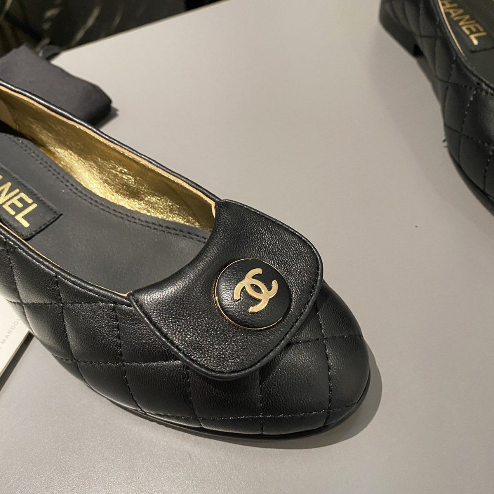 Chanel Ballet Flats Black