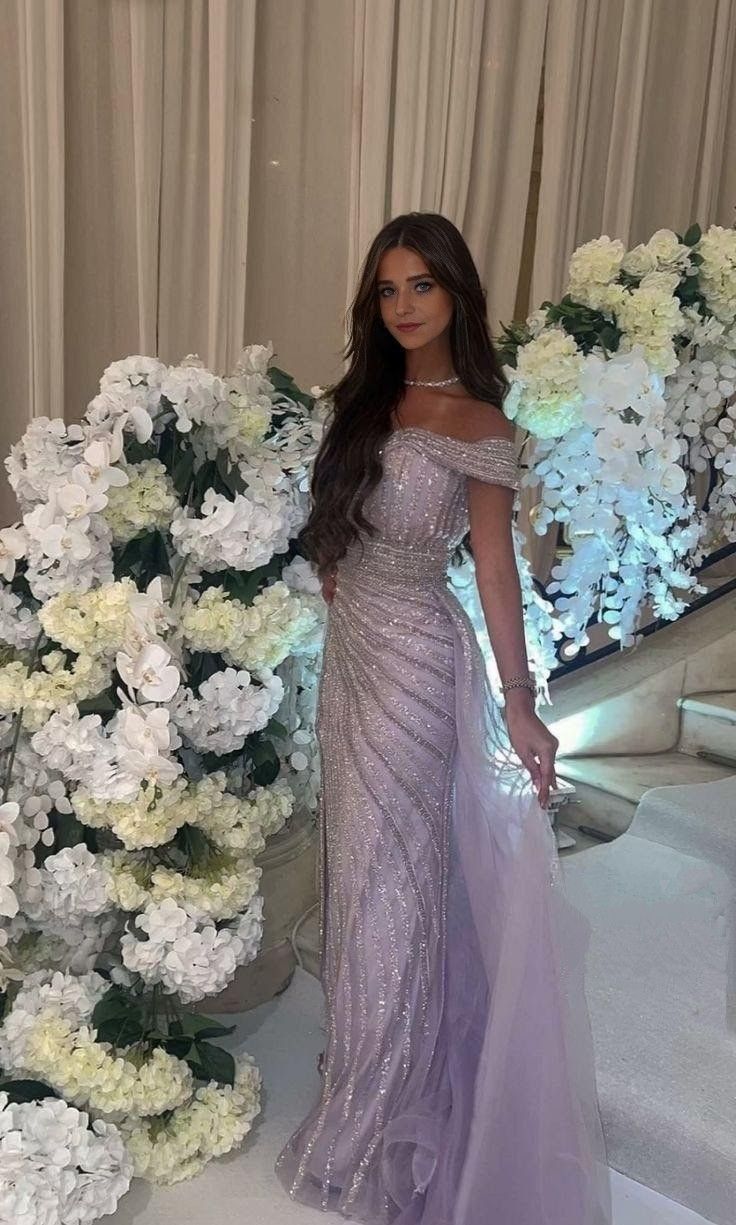 Sparkly Princess Evening Gown Party Dresses