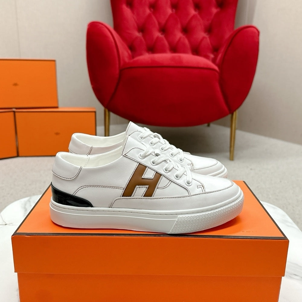 Hermes Deep Sneaker Blanc And Natural H251837ZHA3400