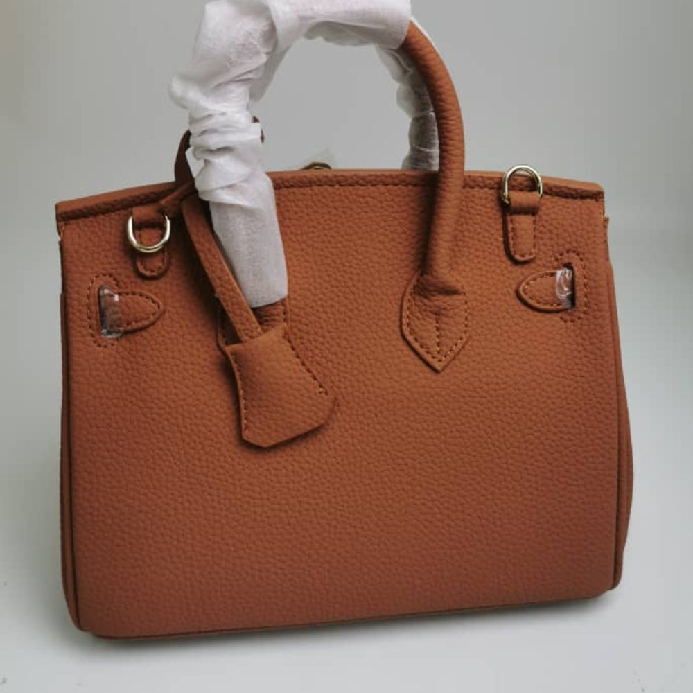 Hermes Birkin 25 Handbag Gold Brown 25Cm