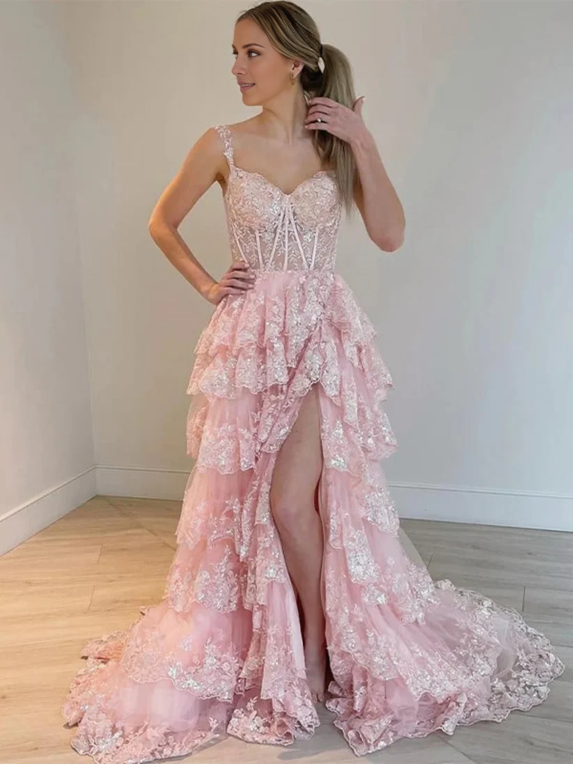 off shoulder ball gown long ball gown paired with neat shiny sequin layered sheer formal party gown