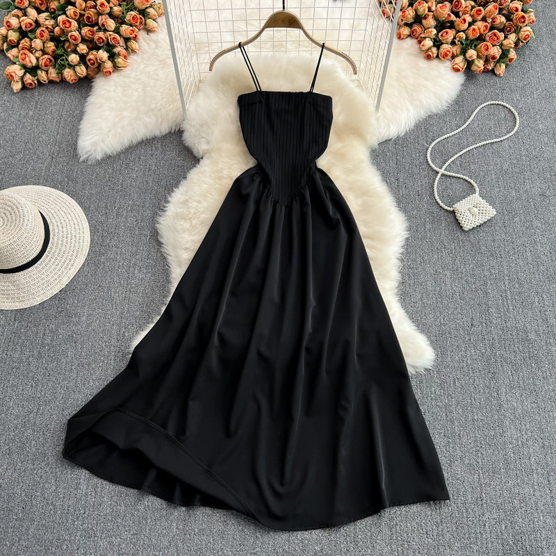 Black A Line Off Shouler Dress Fashion Dress 10838