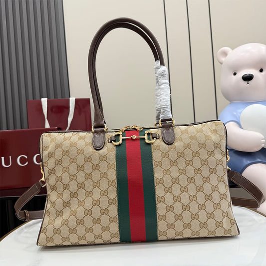 Gucci Borsetto large boston bag(HIGH-END GRADE)