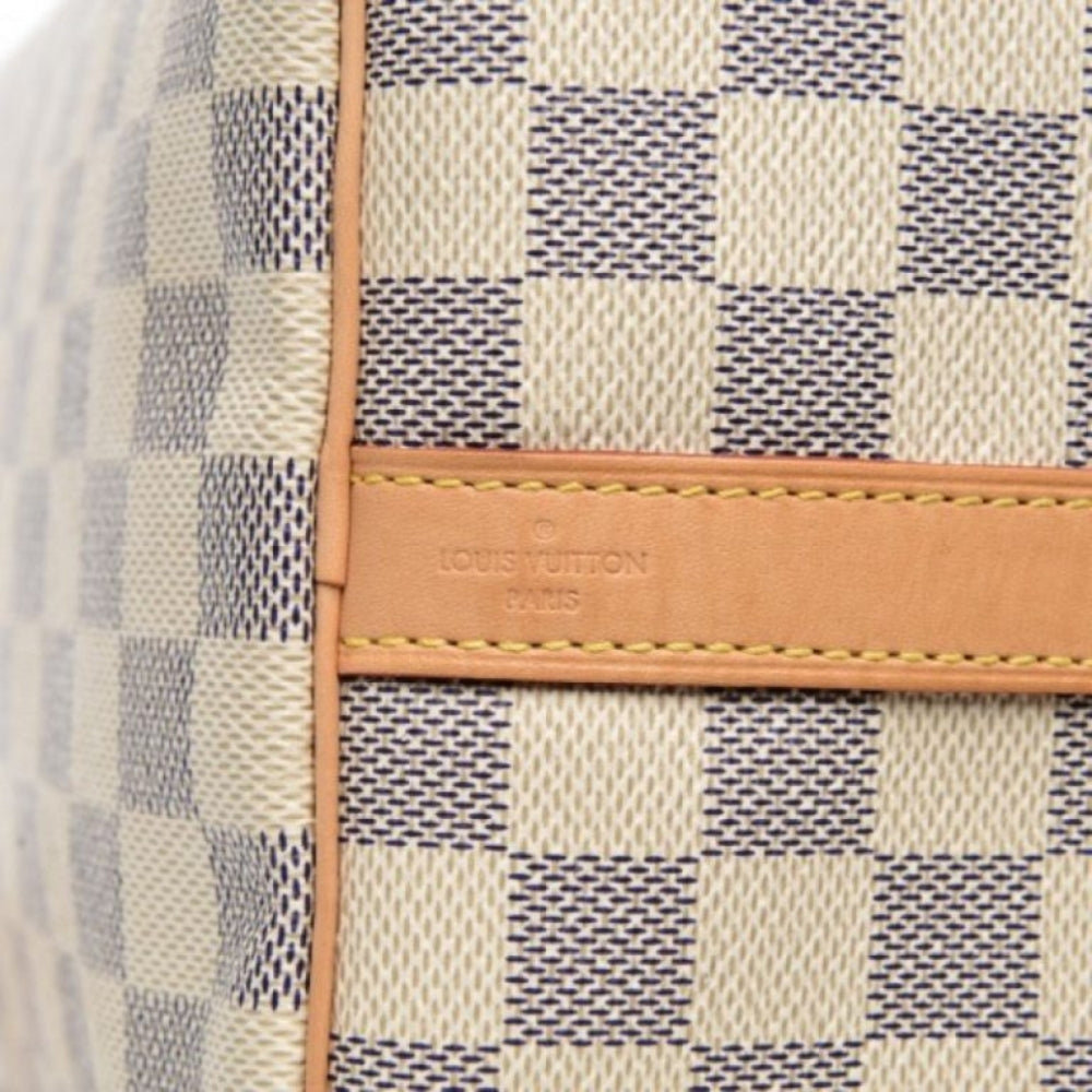 Louis Vuitton Speedy Bandouliere 35 White 35cm N41372
