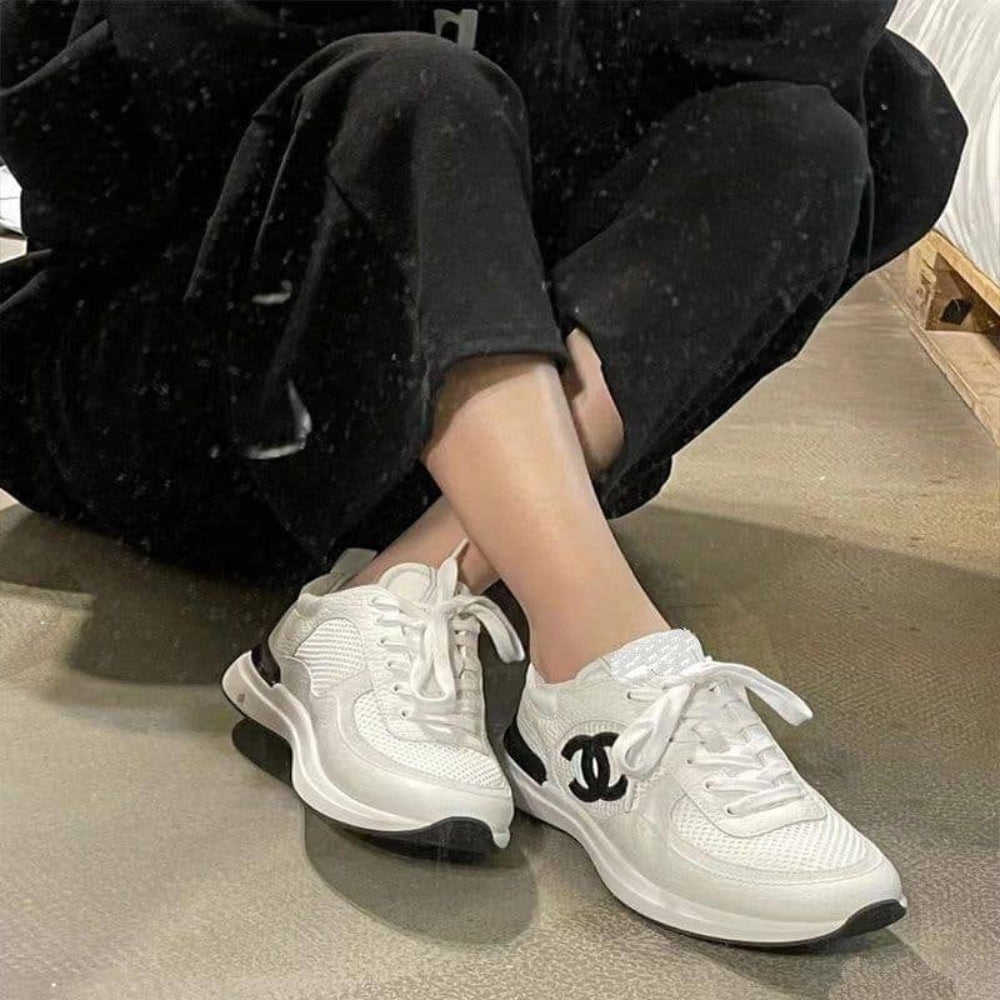 Chanel CC Sneakers White