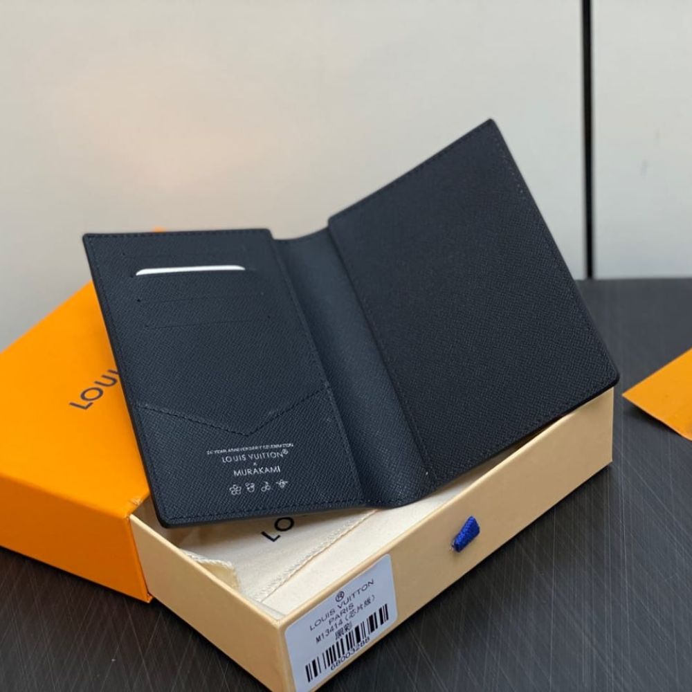 Louis Vuitton LV x TM Passport Cover Multicolored 14Cm M13414