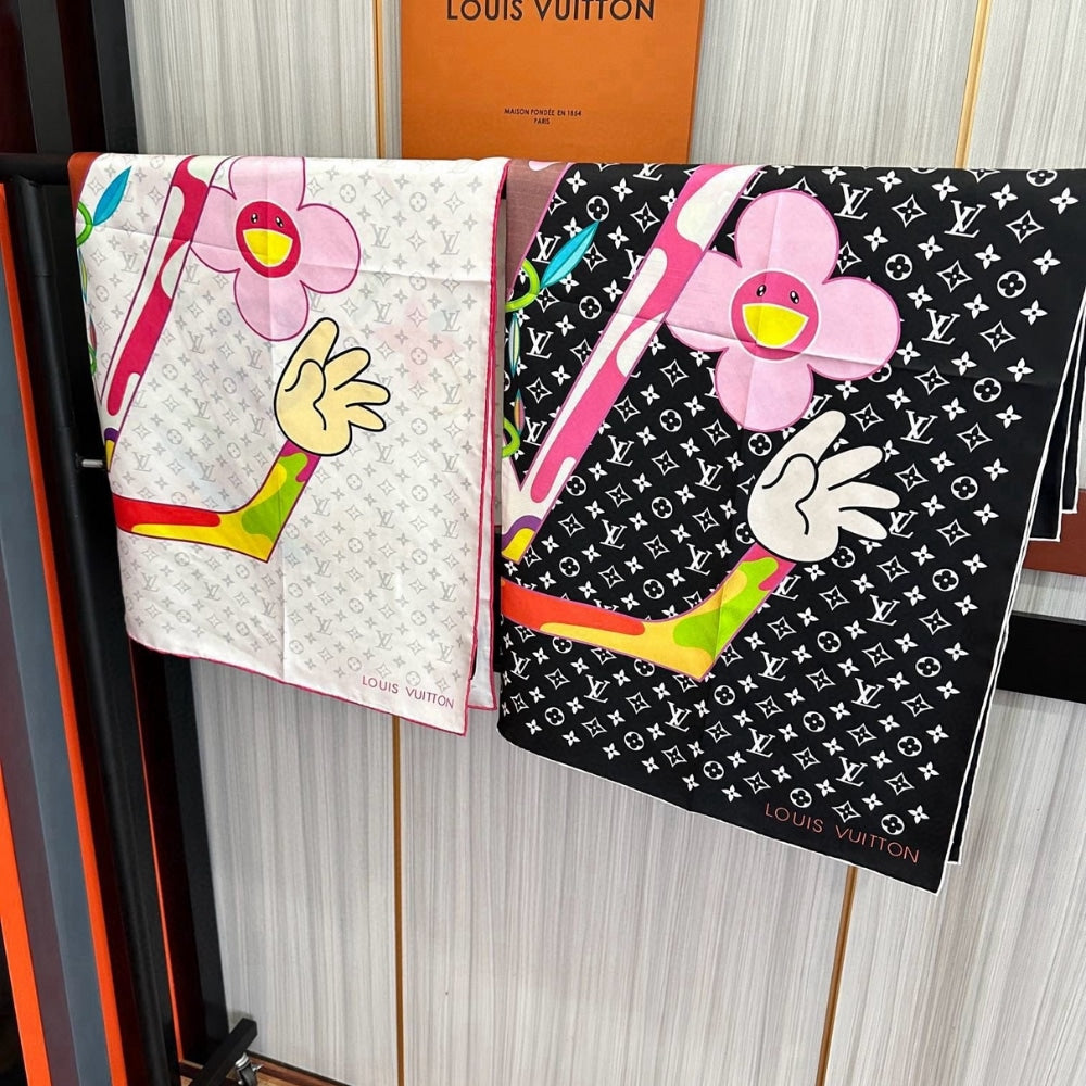 Louis Vuitton X Murakami Monogram Superflat Shawl M96080