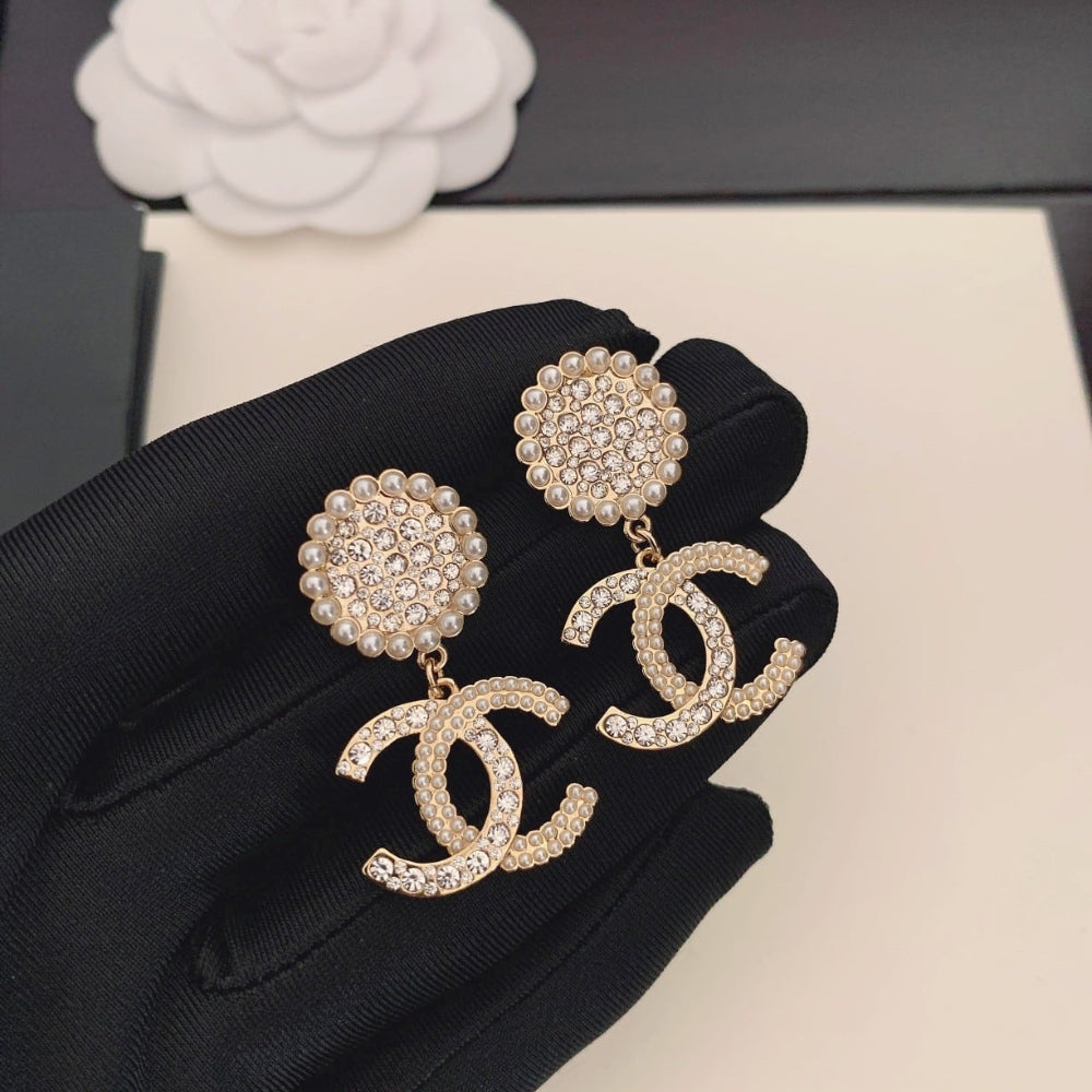 Chanel CC Earrings