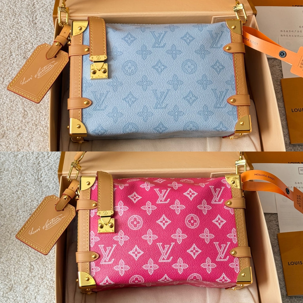 Louis Vuitton Side Trunk MM Monogram Origine 23Cm M27516