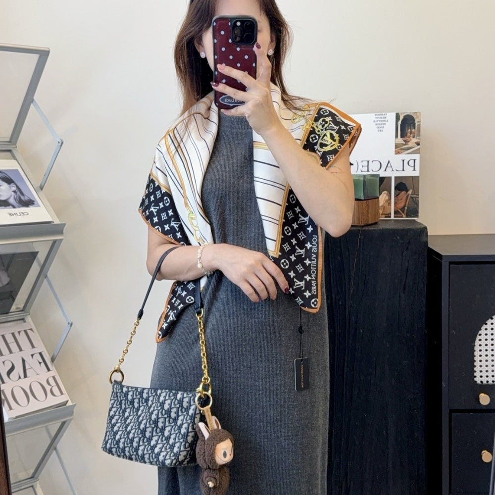 Louis Vuitton My Neverfull Square Black 90Cm M96471