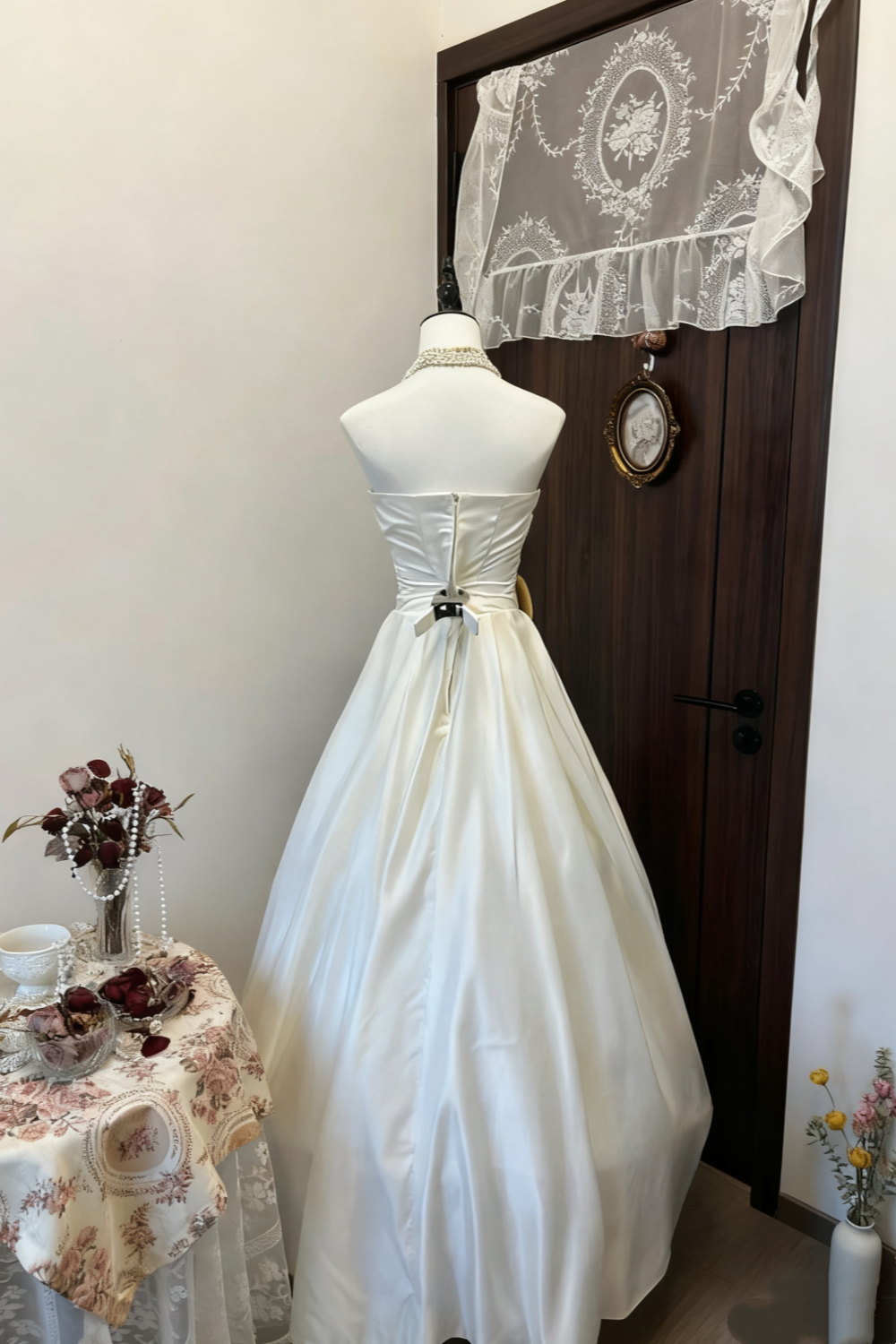 girlhomeshops-Satin Formal Dress gh6122