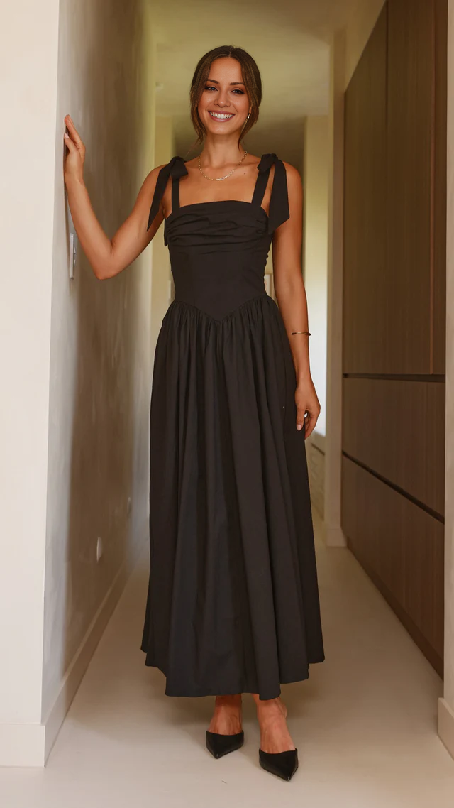 square neckline tight corset with pleated details long Prom dress