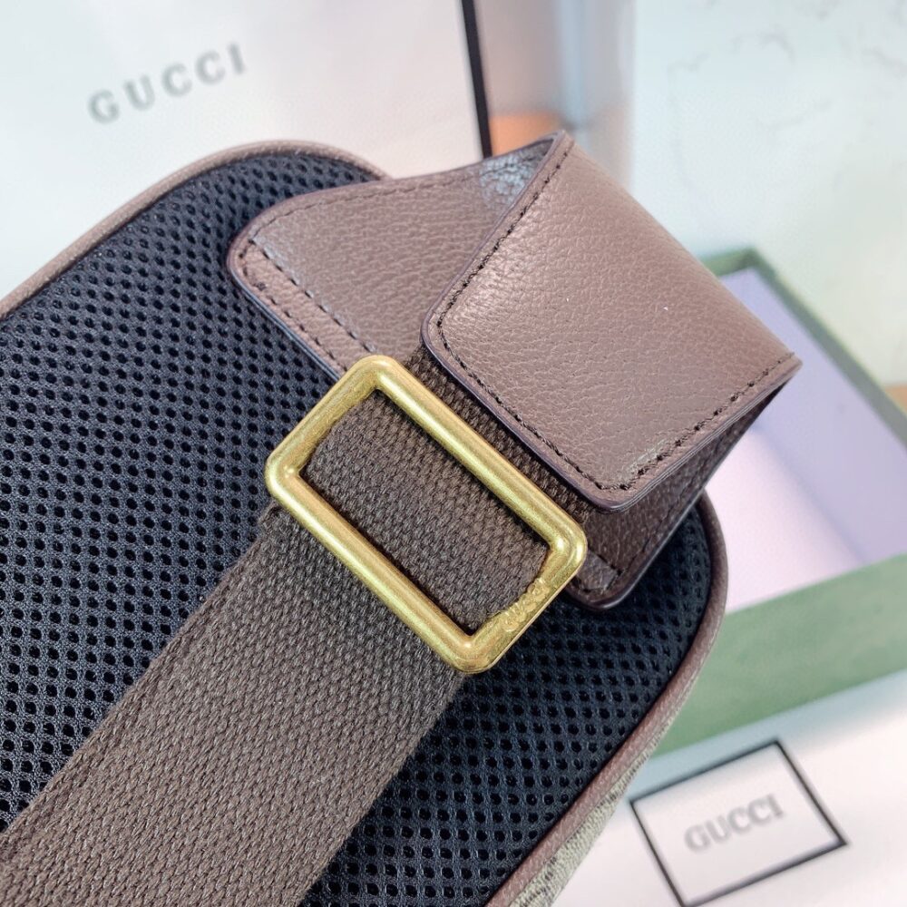 Gucci GG Ophidia Belt Bag Brown 24Cm