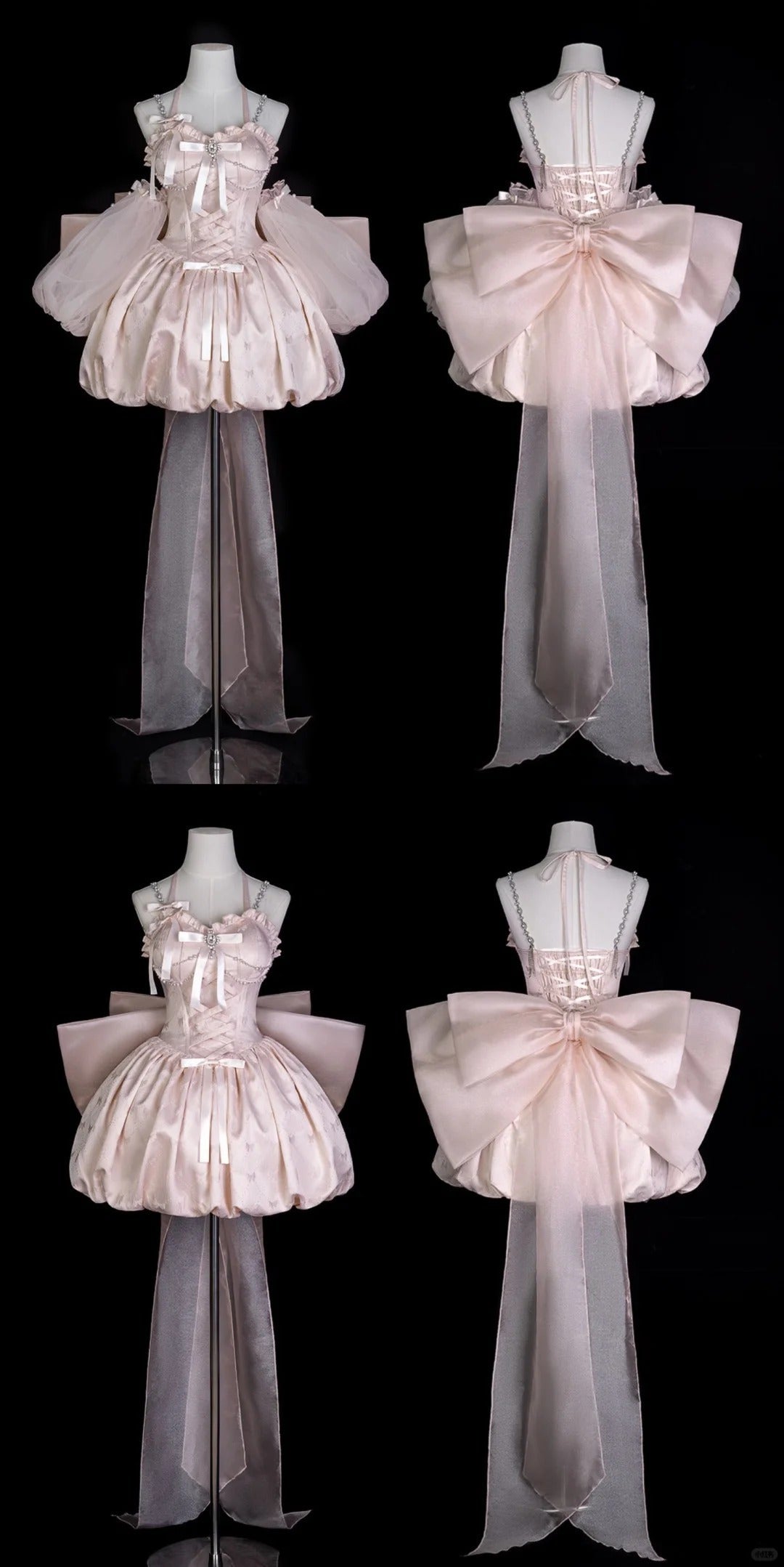 Girlhomeshops-Pink sweetheart neckline fashion chiffon satin short homecoming dress birthday dress gh5343