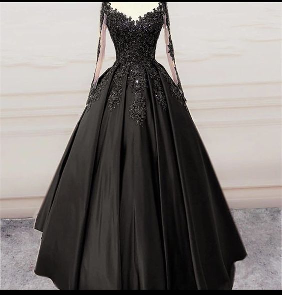 A line Long Prom Dresses Party Evening Gowns