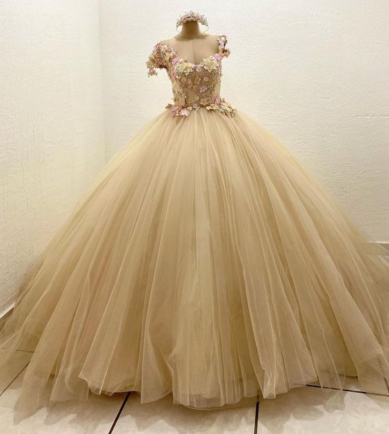 A-Line ball gown Prom Dress fg1237