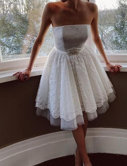 Short Wedding Dress Wedding Receiption Dress Bridal Gown Dresses For Brides