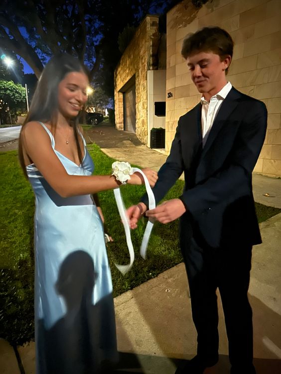 Sexy Light Blue Long Prom Dresses Evening Gown