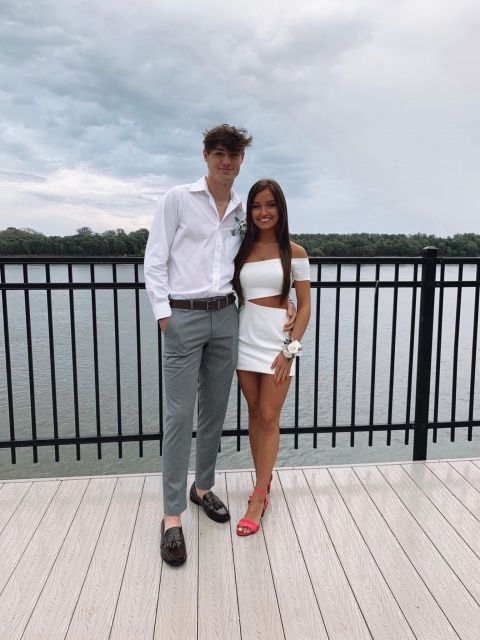 White Homecoming Dresses Short Party Gowns