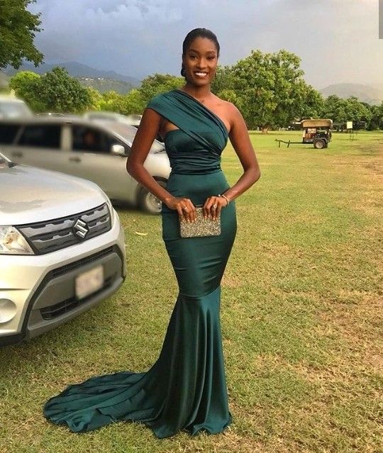 Satin Long Prom Dress Party Dress Mermaid Gown