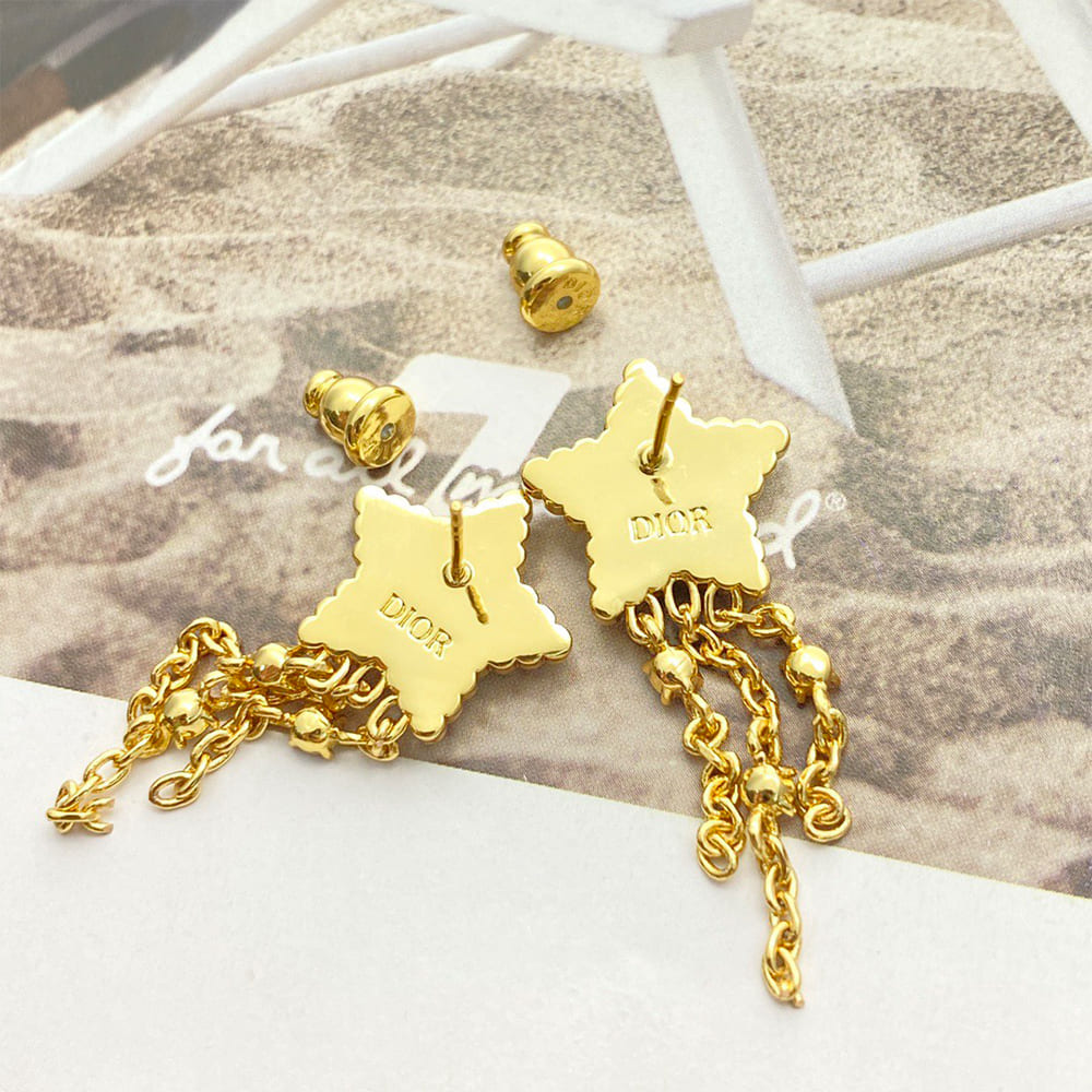 DIOR Petit CD Lucky Baroque Earrings