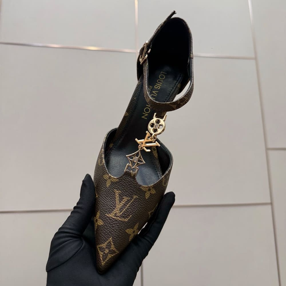 LV Ankle Strap Pumps