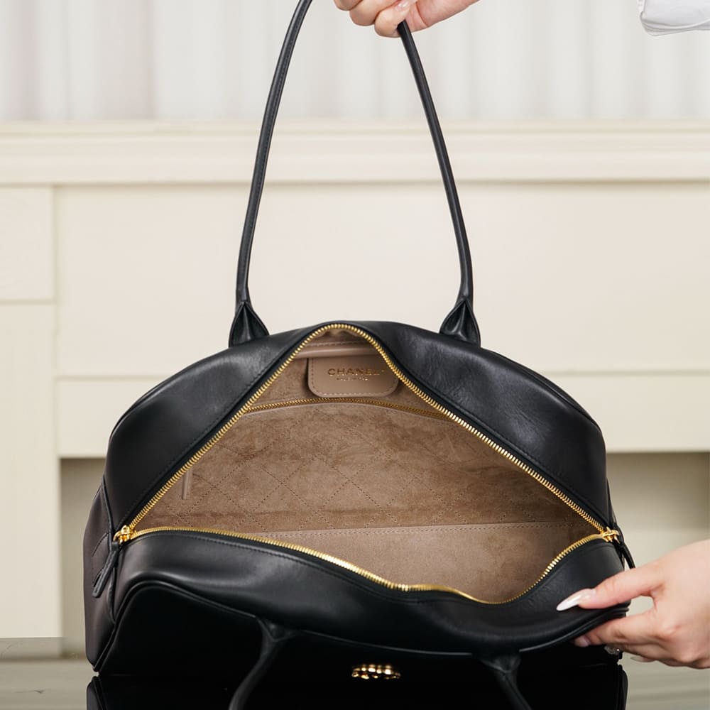 CHANEL Large Bowling Bag(HIGH-END GRADE)