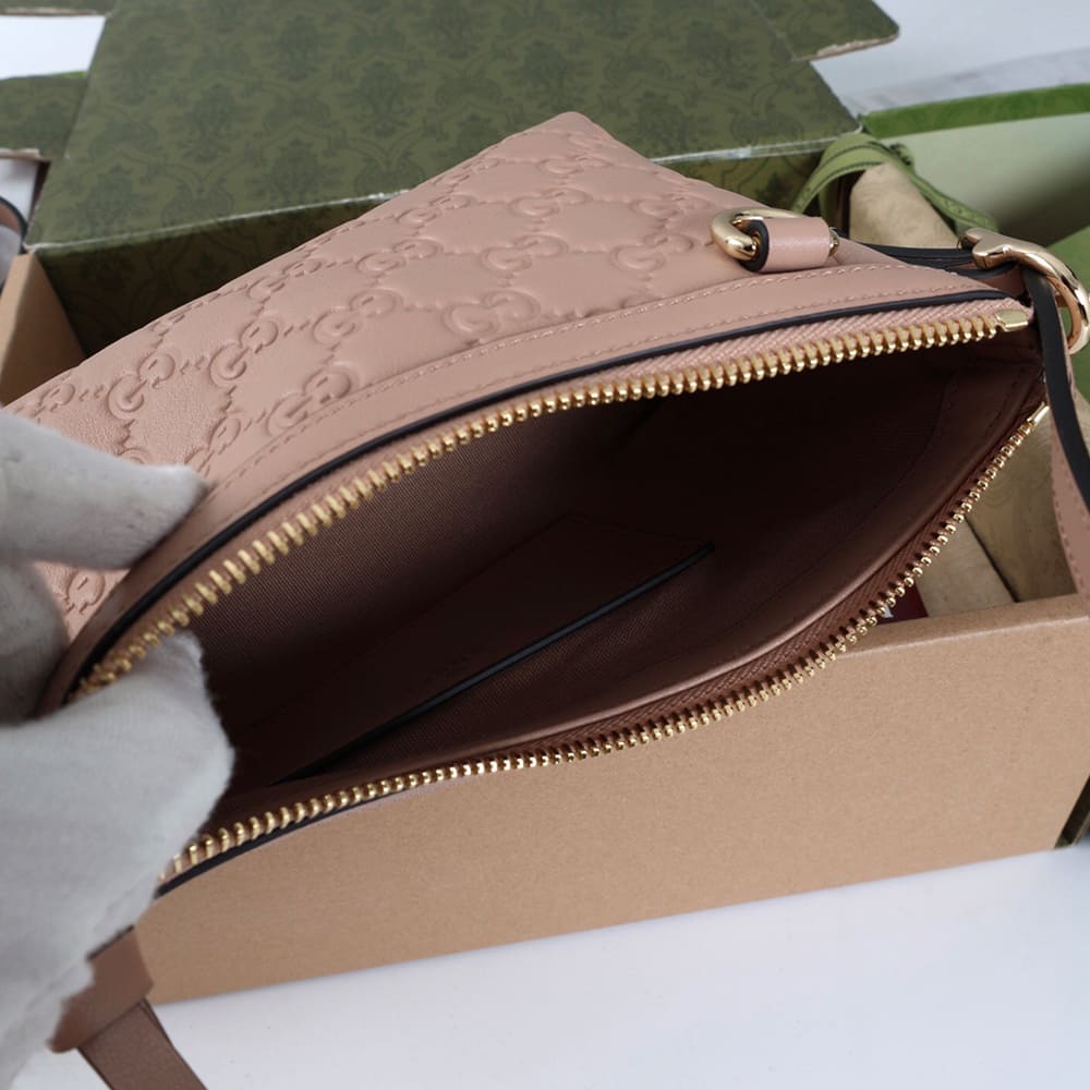 Gucci GG Emblem small shoulder bag