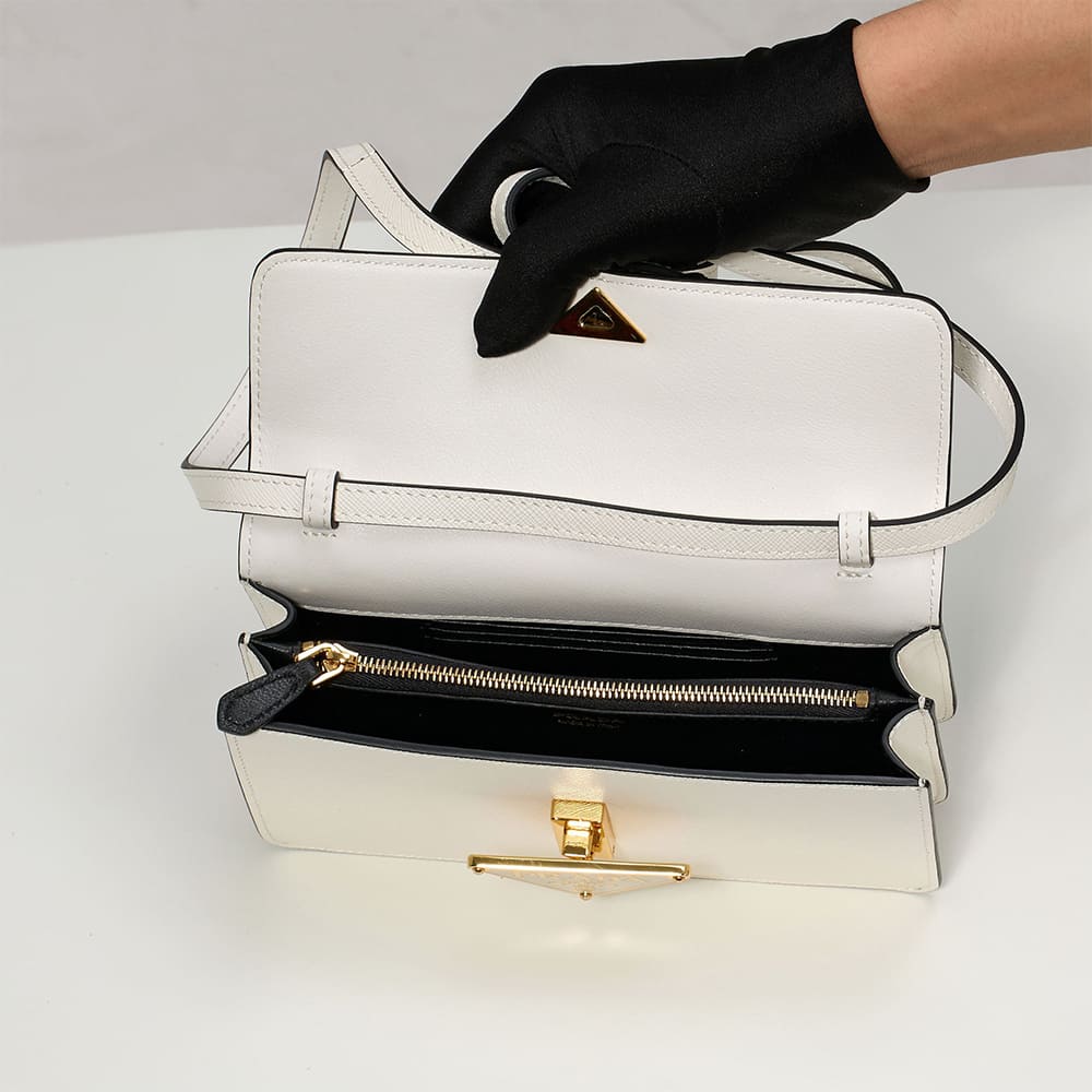 Prada Mini Saffiano leather bag(HIGH-END GRADE)