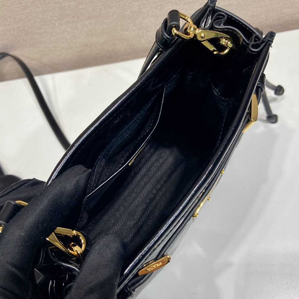 Prada Bonnie leather mini shoulder bag(HIGH-END GRADE)