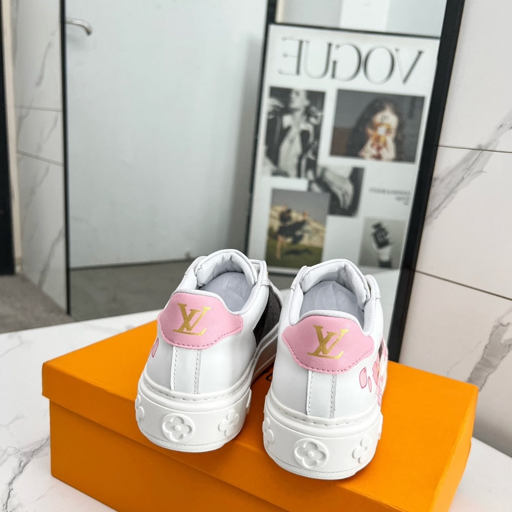 Louis Vuitton X Takashi Murakami Time Out Sneaker White 1AGWOL