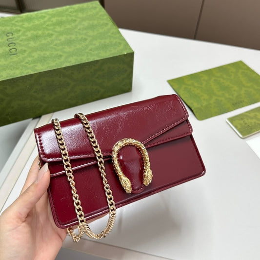 Gucci Dionysus Super Mini Bag Rosso Ancora Red 18Cm 795368 0AAA8 6207