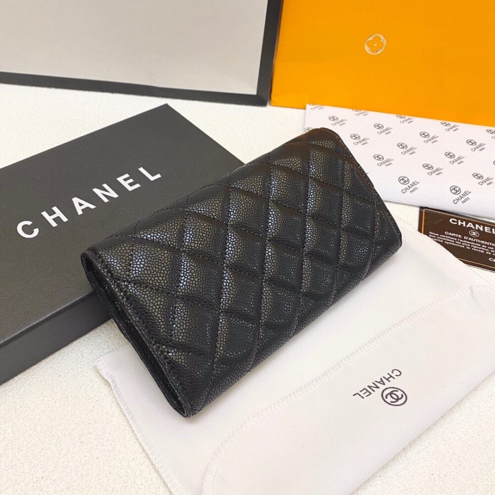 Chanel Classic Long Flap Wallet 19Cm