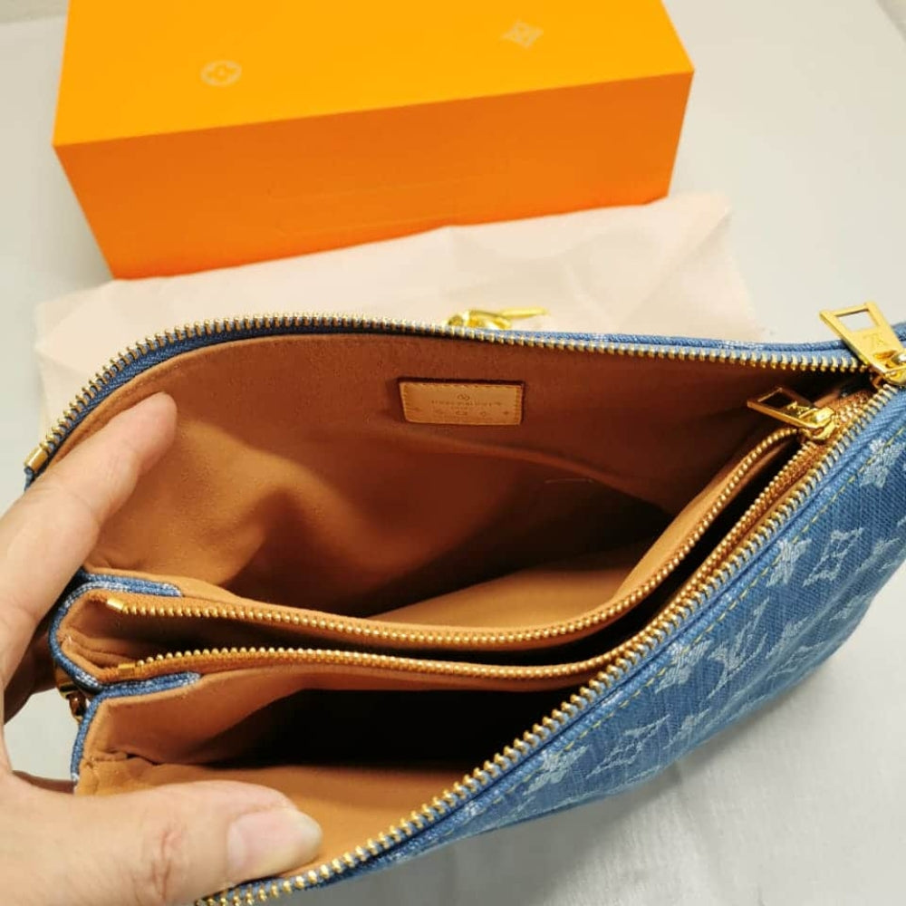 Louis Vuitton Coussin PM Bag Denim Blue 26Cm M24564