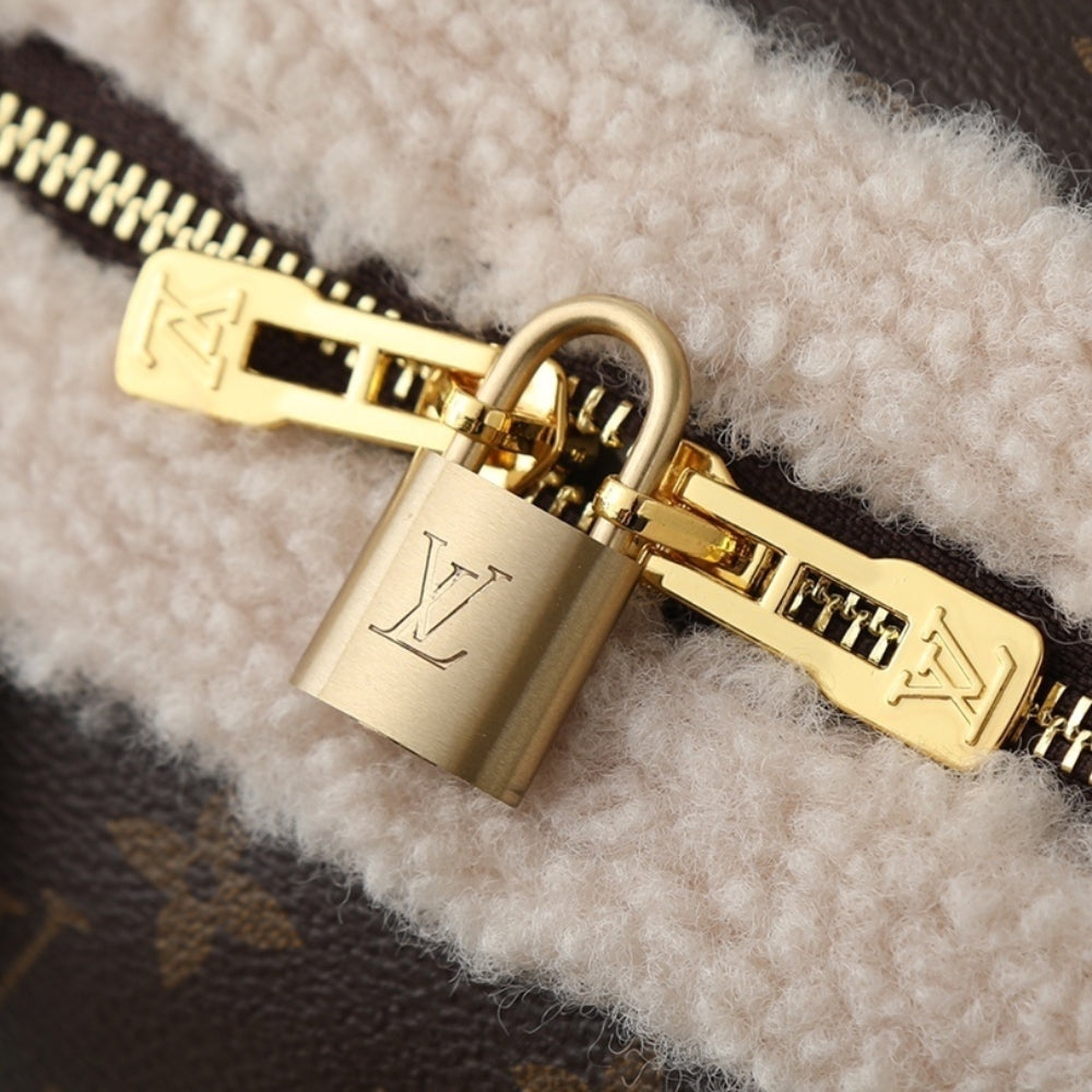 Louis Vuitton Speedy Soft 30 Teddy Monogram Brown 30Cm M26326