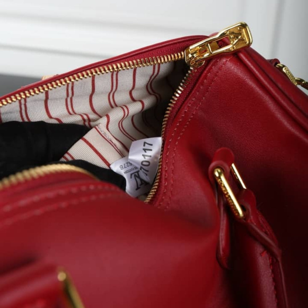 Louis Vuitton Speedy Soft 30 Plum 30Cm M25766