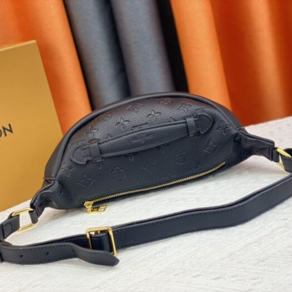 Louis Vuitton Monogram Bumbag Empreinte Black 37Cm M44812