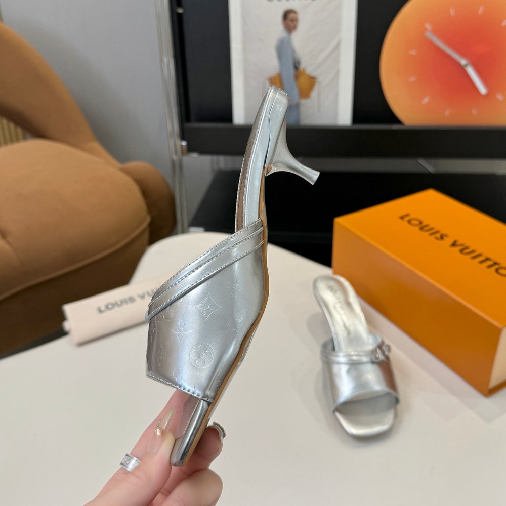 Louis Vuitton 6Am Mule Silver 1Aivt3