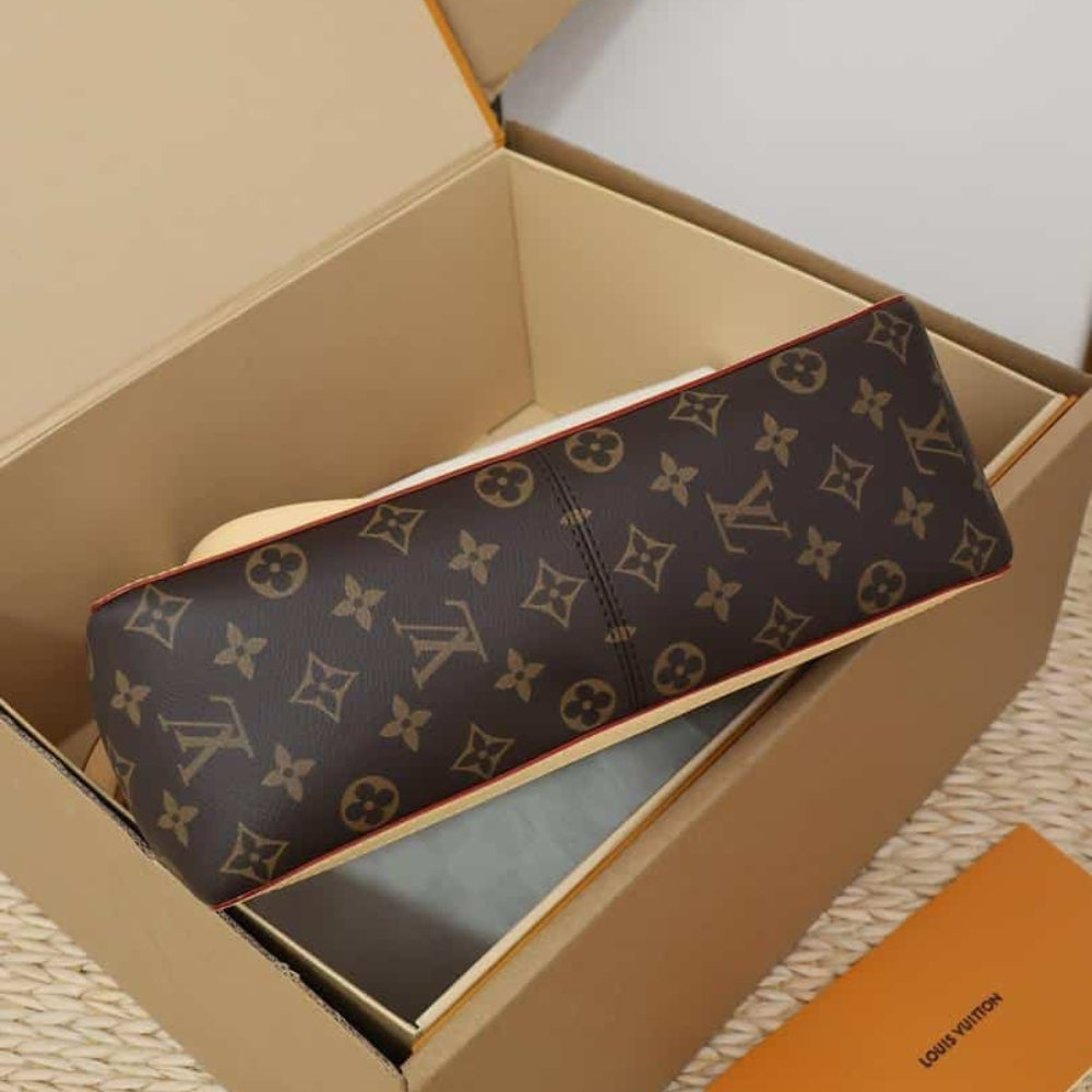 Louis Vuitton Dauphine Soft GM Bag Monogram Canvas Brown 28Cm M47149
