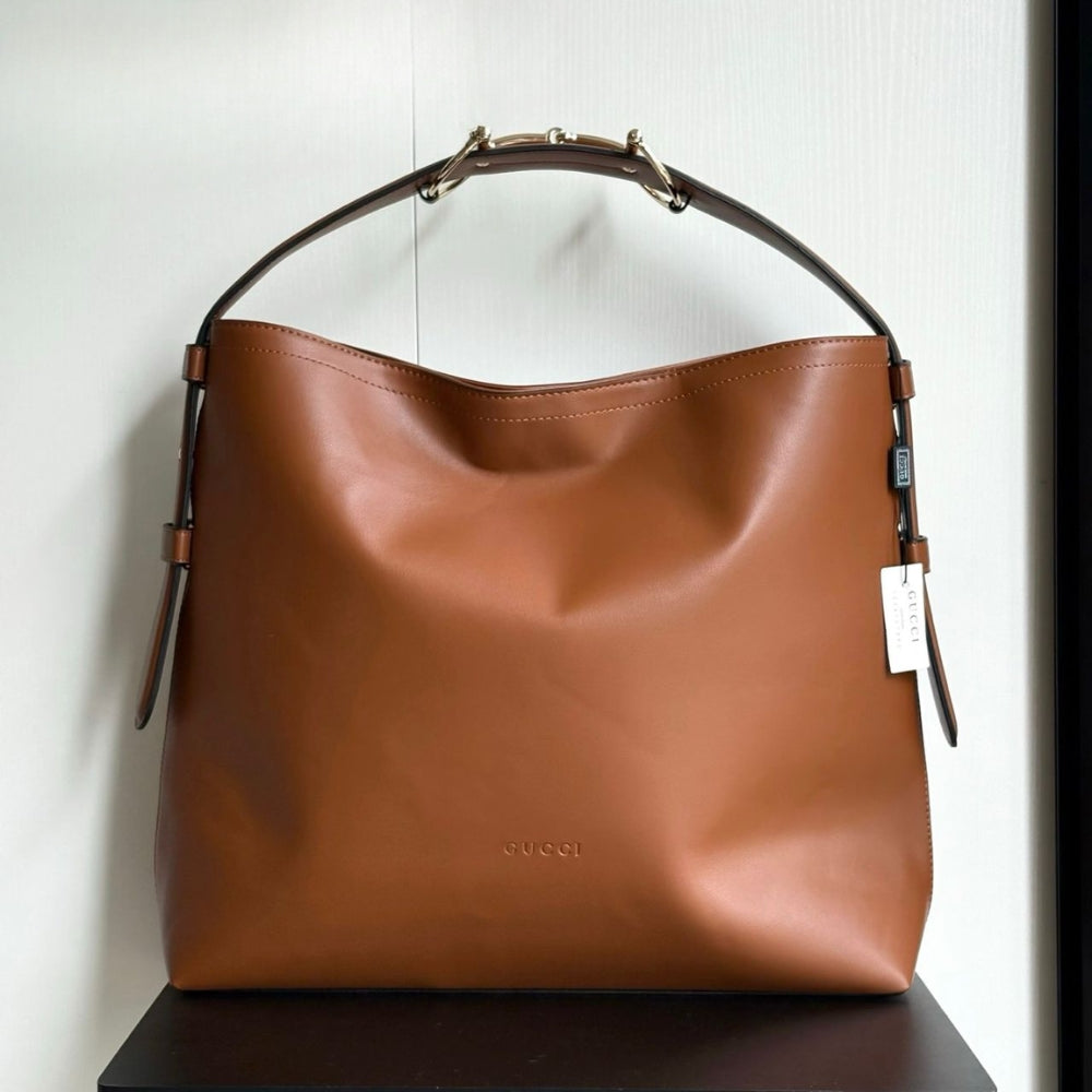 Gucci Beatrix Large Tote Bag Brown 40Cm