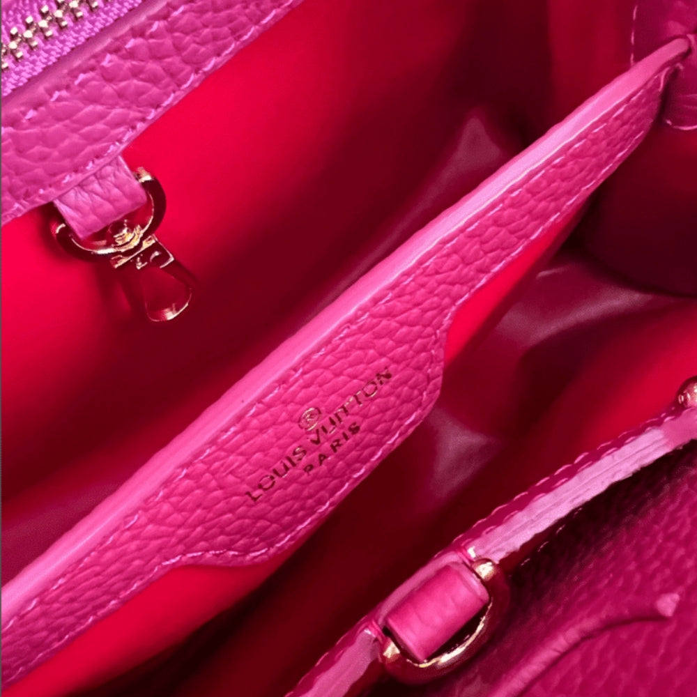 Louis Vuitton Capucines Dark Pink 27Cm M20845