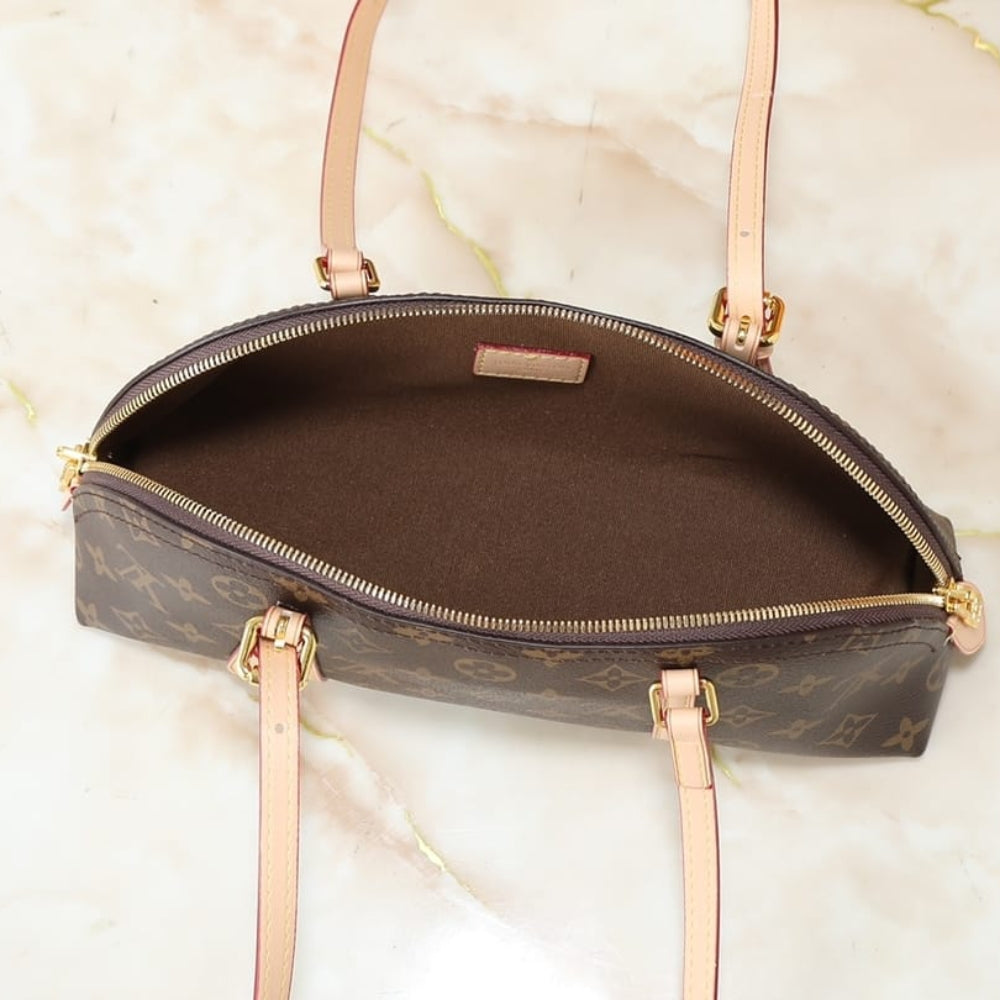 Louis Vuitton Squire East West Monogram Canvas Brown 32cm M28953