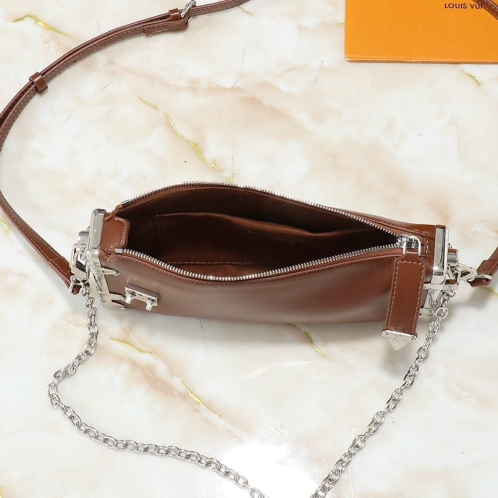Louis Vuitton Slim Trunk Brown 23Cm M29088