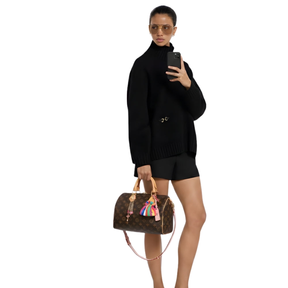 Louis Vuitton Speedy Soft 30 Monogram Canvas Brown 30Cm M26498