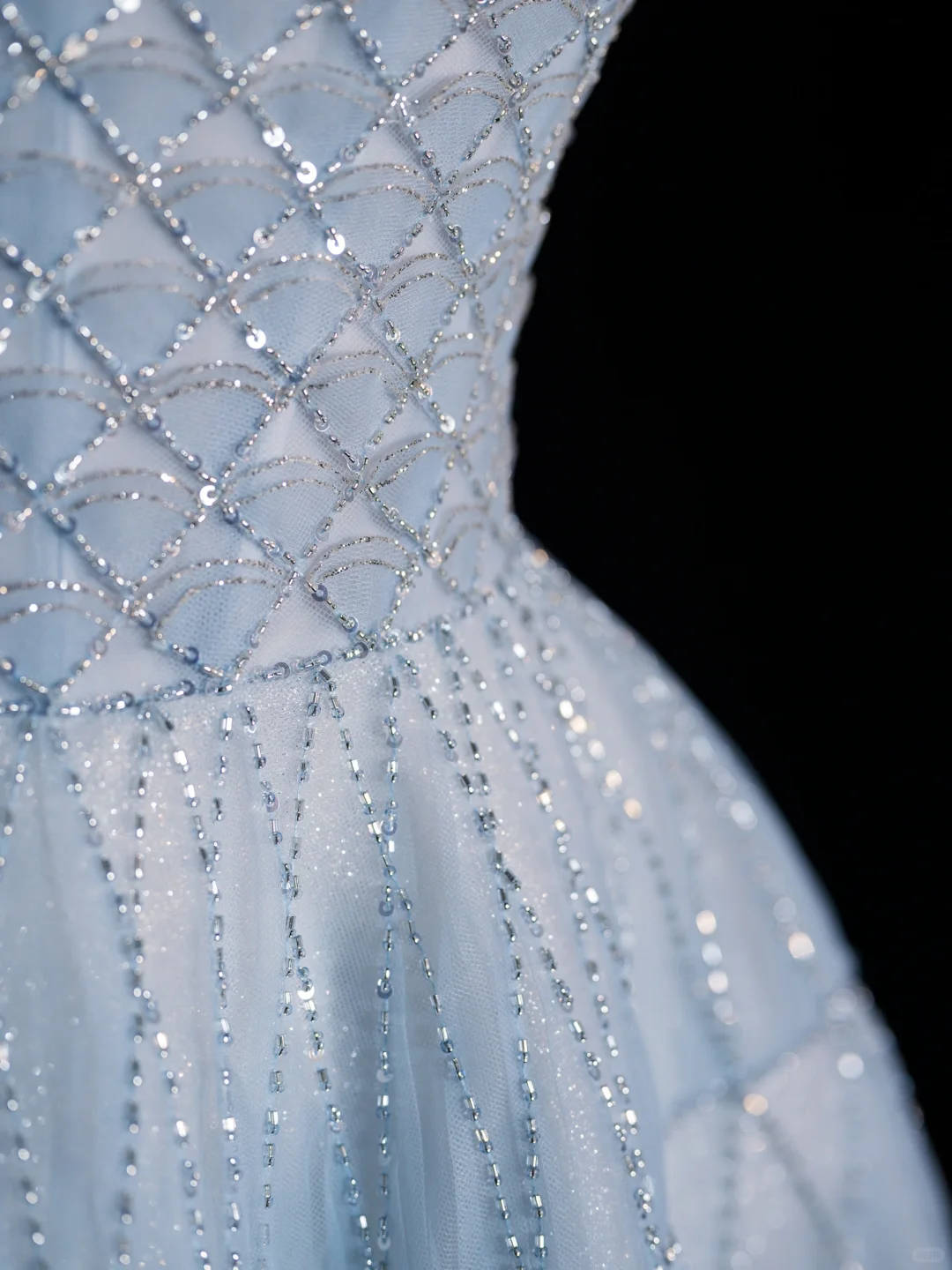 Pretty Ball Gown Strapless Tulle Beaded Long Prom Dress, Party Dress, Evening Dress GG2886