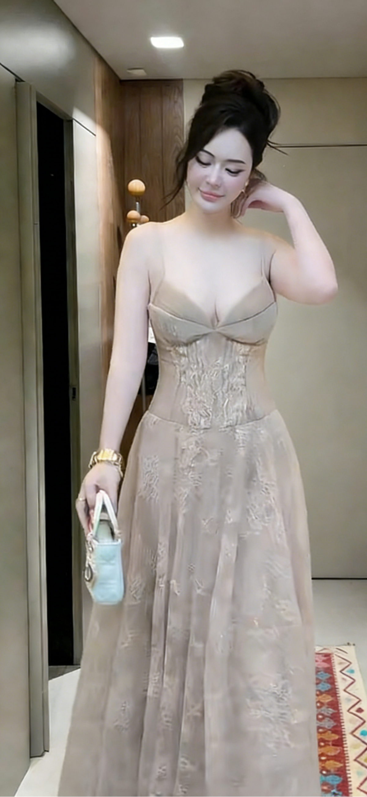 Sexy A Line Spaghetti Straps Tulle Lace Long Prom Dress,Evening Dress GG5654