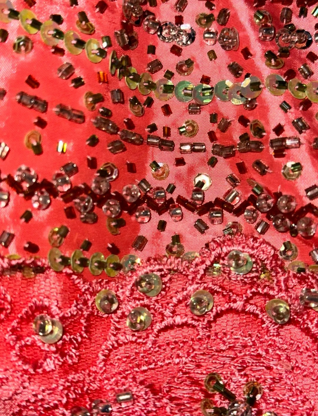 Luxury Sweetheart Neck Pink Prom Dress Beaded Tiered A-Line Evening Dress GG6100